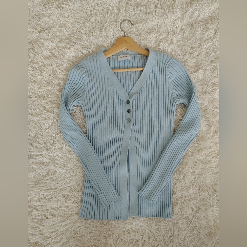 Callahan Knitwear Ribbed Cardigan - Picture 5 of 5